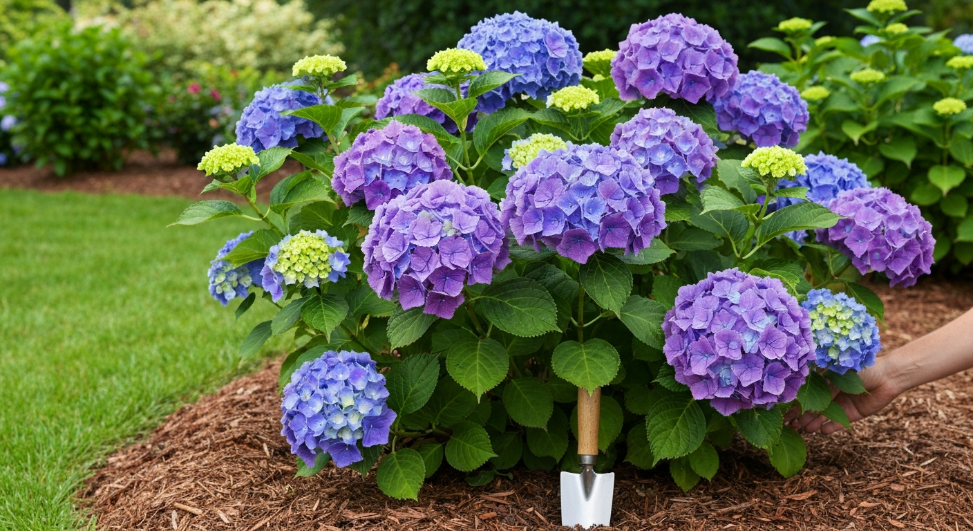 how to grow purple hydrangea