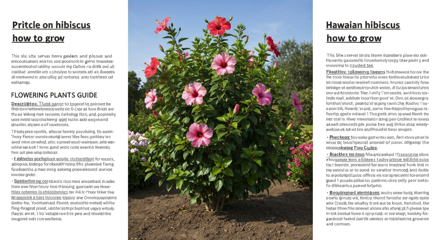 how to grow hawaiian hibiscus