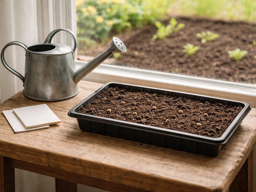 when to grow hollyhocks from seed